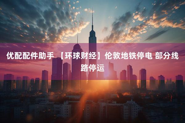 优配配件助手 【环球财经】伦敦地铁停电 部分线路停运